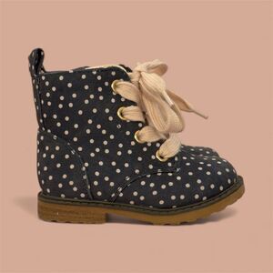 Cat & Jack Giovanna Lace-Up Zipper Combat Boots - Size 6